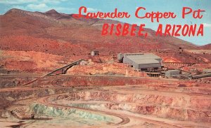 AZ, Bisbee, Arizona, Lavender Pit, Copper Mine, Mining, Petley No P20975