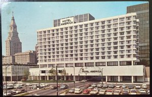 Vintage Postcard 1969 Hotel America, Hartford, Connecticut (CT)