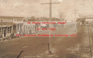 NV, Lovelock, Nevada, RPPC, Street Scene, Business Area, Depot, Photo No 33A