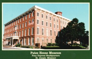 Vintage Postcard Patee House Museum Luxurious Jesse James Home St. Joseph, MO