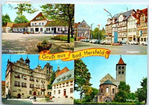 M-57725 Famous Places Greetings from Bad Hersfeld Germany