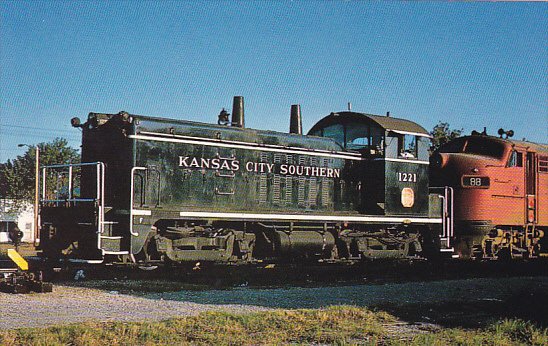 Kansas City Southern Railway EMD NW-2 Locomotive #1221