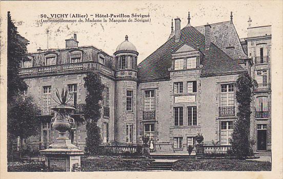 France Vichy Hotel-Pavillon Sevigne 1932