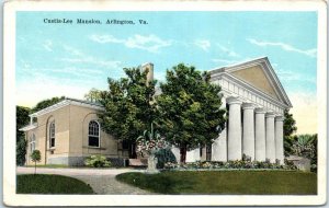 Postcard - Custis-Lee Mansion - Arlington, Virginia