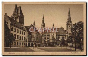 Old Postcard Aachen Katschhof