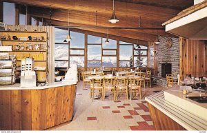 BANFF, Alberta, Canada, 1940-1960s; Summit Tea House Atop Sulphur Mountain, I...