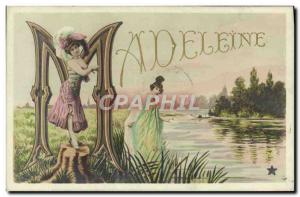 Old Postcard Madeleine Surname