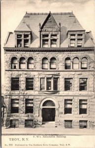 Postcard Y.W.'s Association Building in Troy, New York~2544