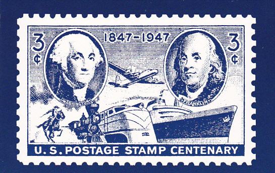 United States Postal Stamp Issue Postage Stamp Centenary