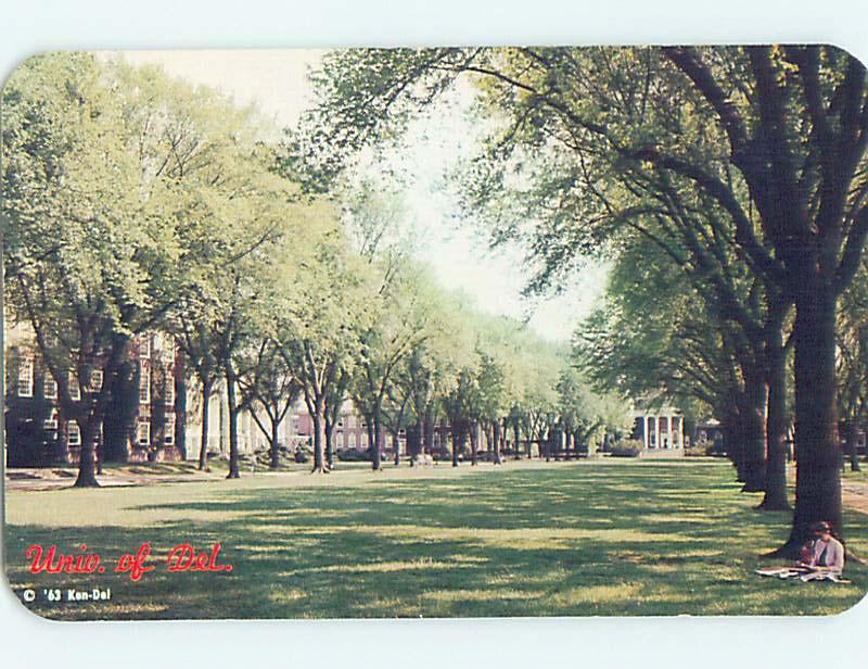 Unused Pre-1980 CENTRAL GREEN AT UNIVERSITY OF DELAWARE Newark Delaware DE L6987