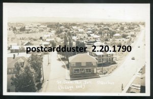 h3218 - ST. JEAN PORT JOLI Quebec 1950s Birds Eye View. Real Photo Postcard