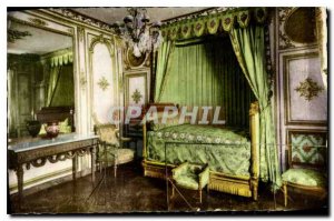 Postcard Old Palace of Fontainebleau Bedroom of Madame de Maintenon