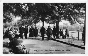 BR11908 Vichy Les quais du parc de Allier  france  real photo