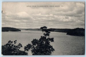 Osage Beach Missouri MO Postcard Scene From Hildebrand's Nature  1954 Vintage