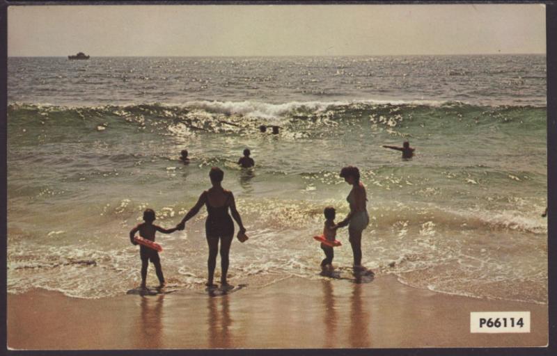 Beach Scene Postcard