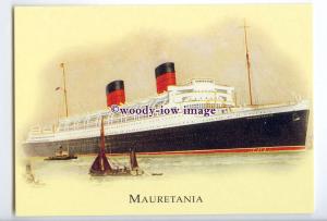 LN0633 - Cunard Liner - Mauretania , built 1939 - postcard