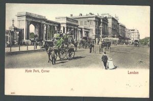 Ca 1901 PPC* UDB Hyde Park Corner London Mint