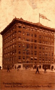 Washington Tacoma Perkins Building Home Of The Morning Ledger and Evening News