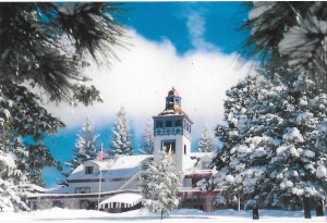The Lodge Hotel & Resort in Cloudcroft New Mexico in Winter  4 by 6