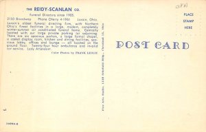 The Reidy Scanlan Co. Funeral Home Lorain, Ohio USA 1964 