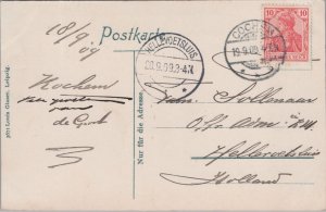 Germany Cochem An Der Mosel Vintage Postcard 09.48