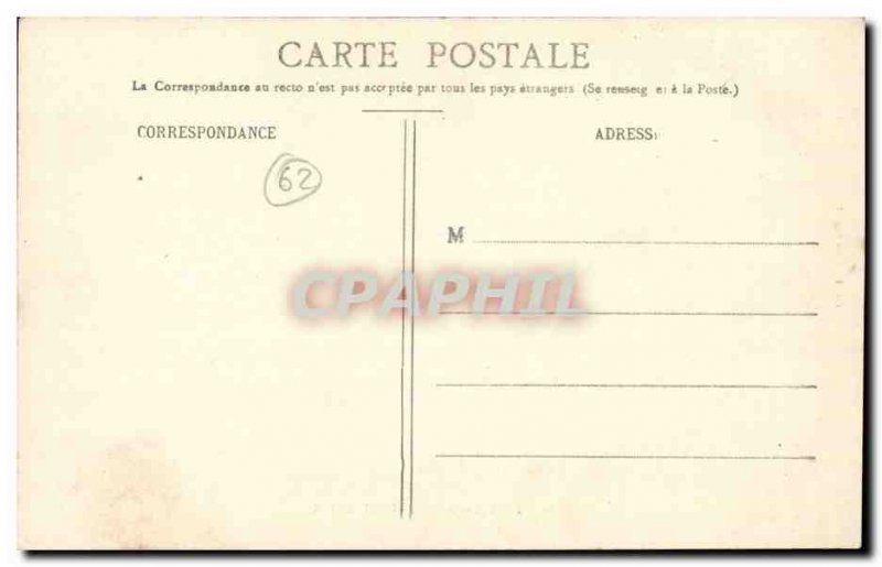 Montreuil sur Mer - Hotel de Ville - Old Postcard