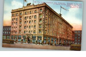 San Francisco CA Hotel Argonaut c1910 Postcard
