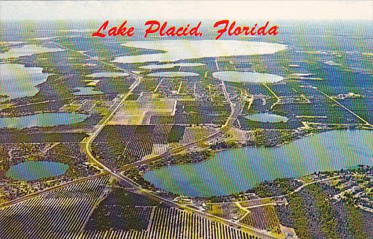 Aerial View Of Lake Placid Florida