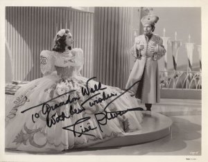 Rise Stevens Opera Soprano 3x Hand Signed Photo Picture & Home Envelope