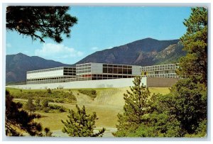 c1960's View Of Air Force Academy Colorado Springs Colorado CO Vintage Postcard