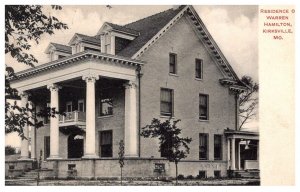Missouri Kirksville  residence of Warren Hamilton