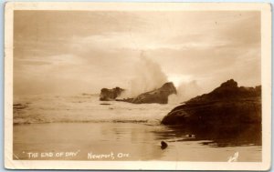 M-47995 The End of Dry Newport Oregon