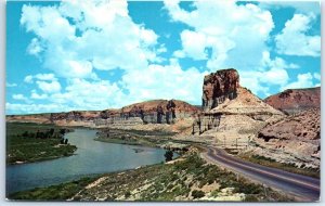 Postcard - Toll Gate And The Palisades - Wyoming