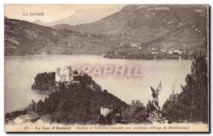 Aix les Bains - Duignt and Talloires Abbey Benedectins - Old Postcard