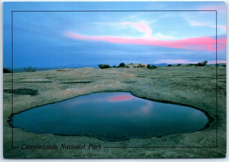 M-49036 Pothole Canyonlands National Park Island in the Sky District Utah USA