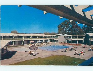 Unused Pre-1980 LOS ROBLES LODGE MOTEL Santa Rosa California CA J7208@