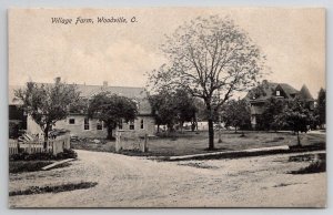 Woodville OH Ohio Village Farm c1910 Postcard C31
