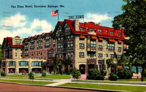 Missouri Excelsior Springs The Elms Hotel 1958