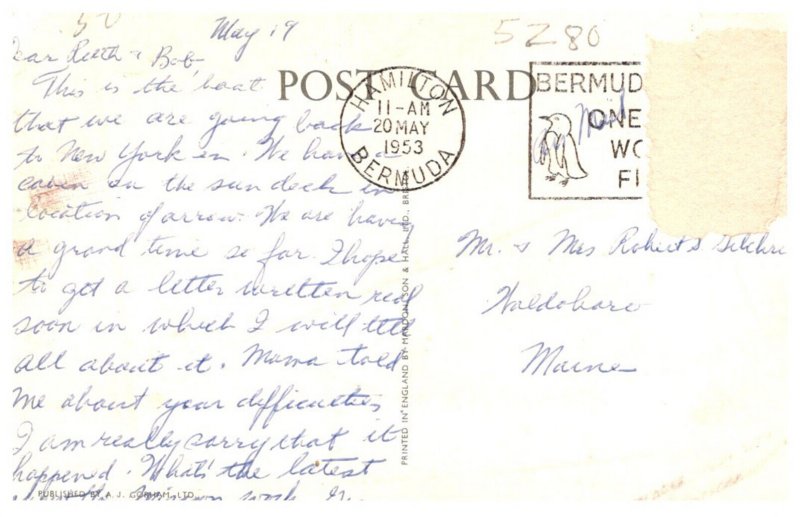 Ocean monarch , Bermuda