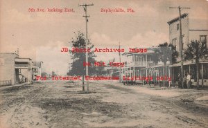 FL, Zephyrhills, Florida, 5th Avenue, Looking East, Business Section