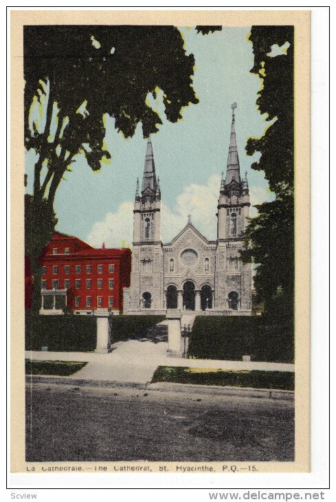 ST. HYACINTHE, Quebec, Canada, 1900-1910´s; The Cathedral