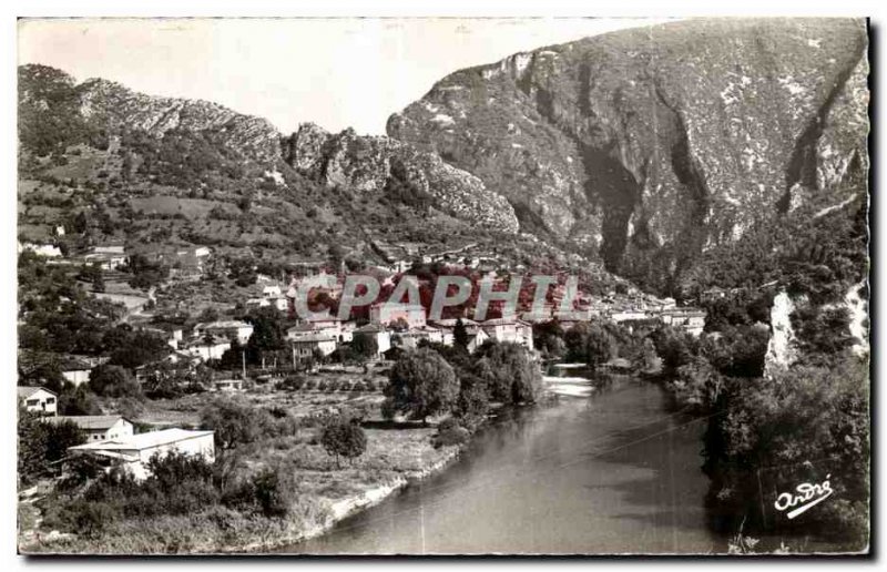 Old Postcard The Beautiful French Alps Vercors Bridge Royans Vue Generale and...