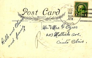 Greeting - Christmas, Santa Claus, Red Suit 