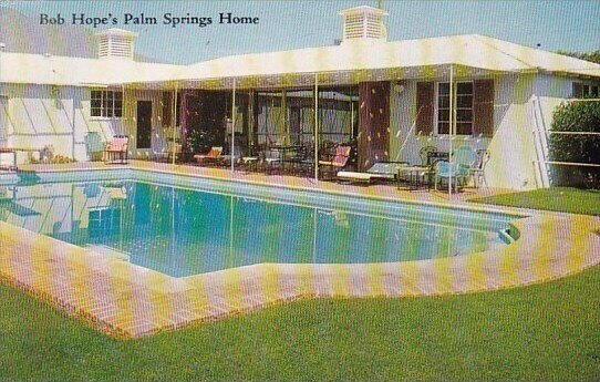 Bob Hopes With Pool Palm Springs California