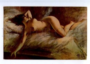 225137 FRANCE Guillaume Bezstydstvo Lapina #855 Nude postcard