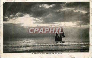 Modern Postcard Berck Plage Return of the Fishing Boat