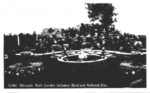 Oregon Petersen's Rock Garden Between Bend and Redmond Real Photo