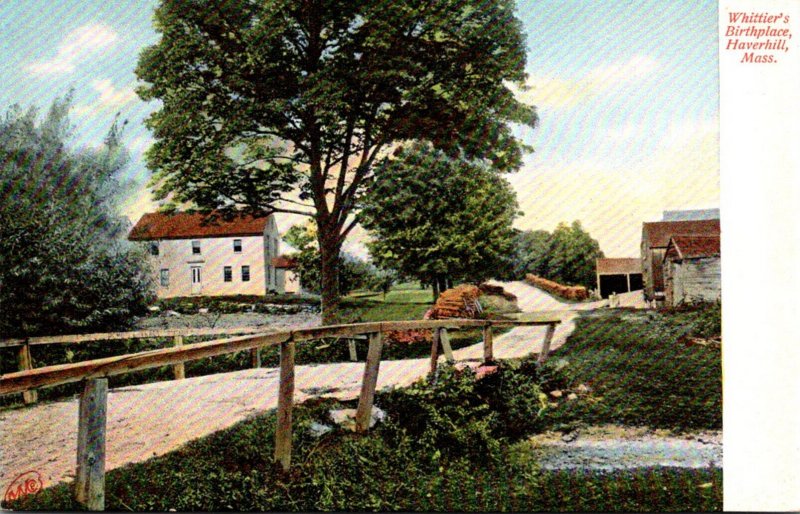 Massachusetts Haverhill Whittier's Birthplace