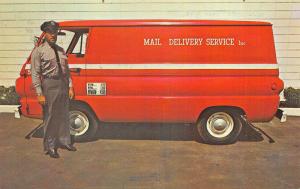 Syracuse NY Modernize Your Mail Mail Delivery Service Van  Postcard