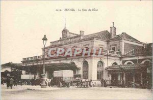 Postcard Old Rennes Station State